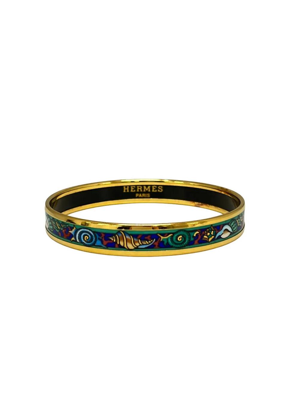 Hermes Email Gold Blue Multi Hardware #367725H52B